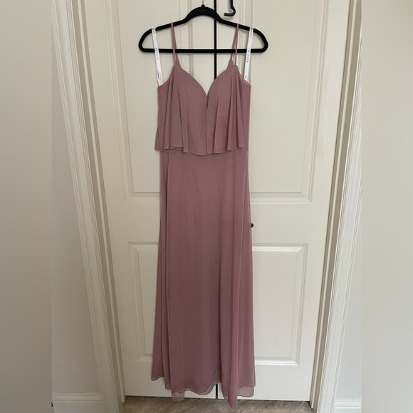 Azazie Desiree Dusty Rose - Picture 3 of 5